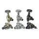 ROS-AG-ALT01 - Rosa Traditional Manual Radiator Valves - Brushed Satin Nickel ROS-AG-ALT01 - Rosa Traditional Manual Radiator Valves - Brushed Satin Nickel